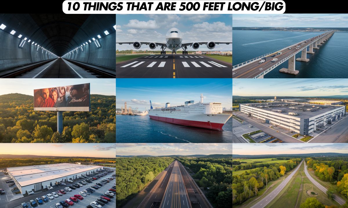 10 Things That Are 500 Feet LongBig