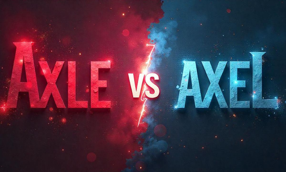 Axle or Axel What’s the Difference In Detailed