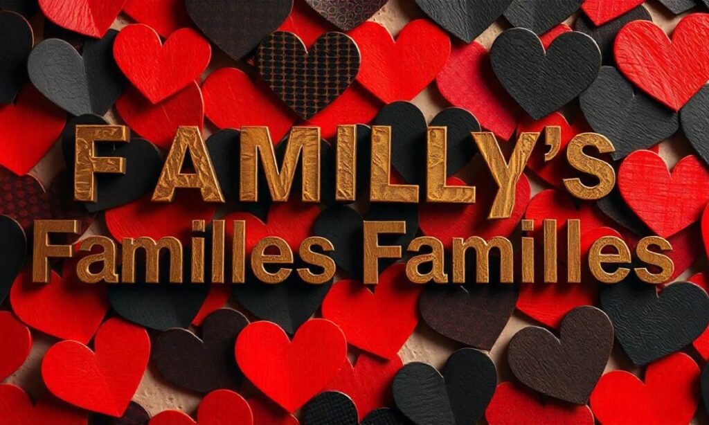 Family’s or Families’ or Families In Detailed