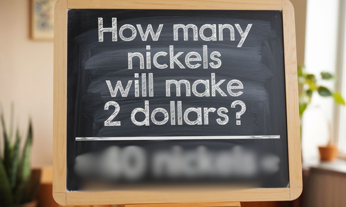 How Many Nickels Will Make 2 Dollars