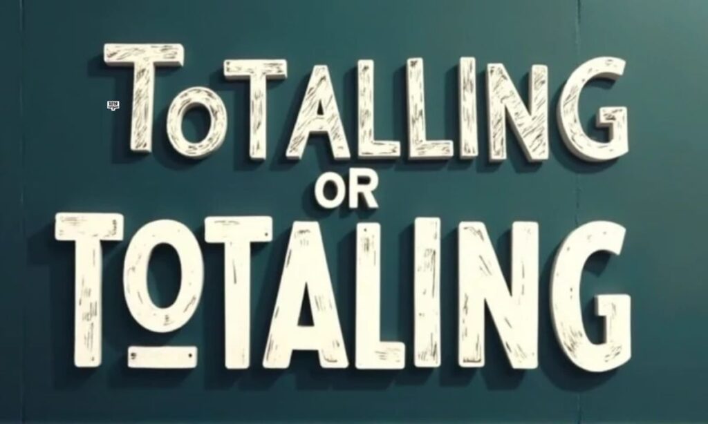 Totalling or Totaling Which Spelling to Use