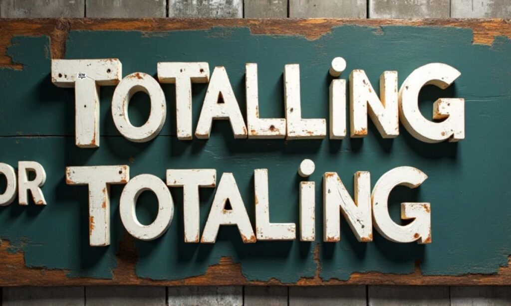 Totalling or Totaling Which Spelling to Use