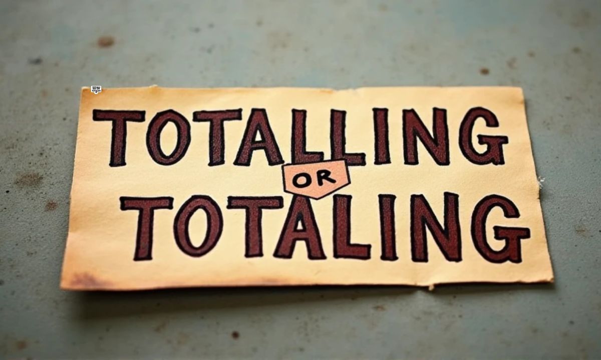 Totalling or Totaling Which Spelling to Use