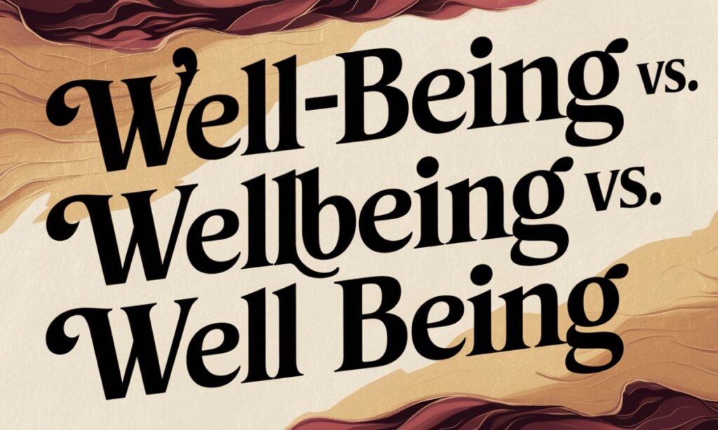 Well-being vs. Wellbeing vs. Well Being In Detailed